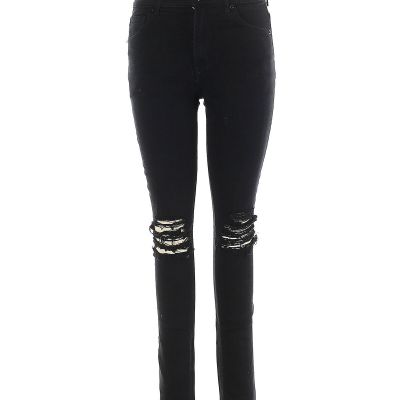 Express Women Black Jeggings 6