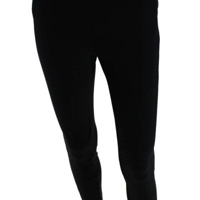 Veronica Beard Womens Back Zip Mid Rise Ankle Leggings Black Size 2