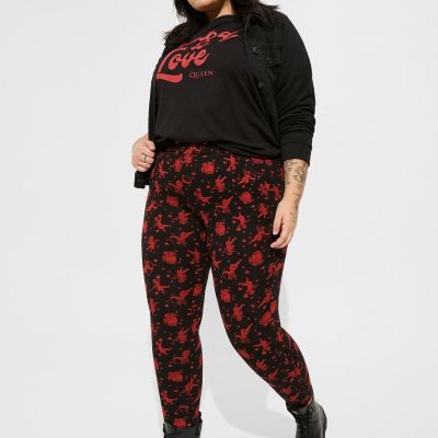 Torrid Size 0 Cupid Full Length Signature Waist Legging With Pocket NWT