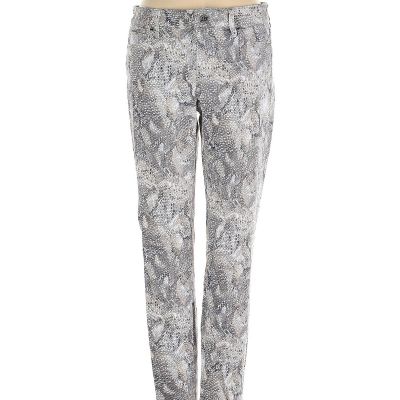 White House Black Market Women Silver Jeggings 2