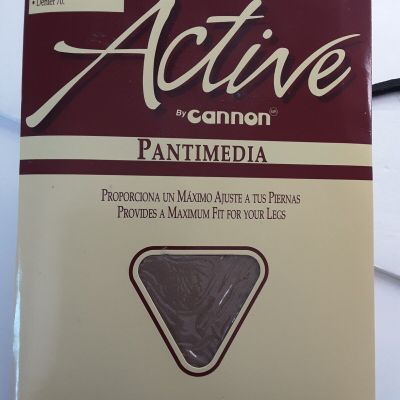 ACTIVE BY CANNON PANTYHOSE,color south Pacific ,EXT/GDE.                  (73)