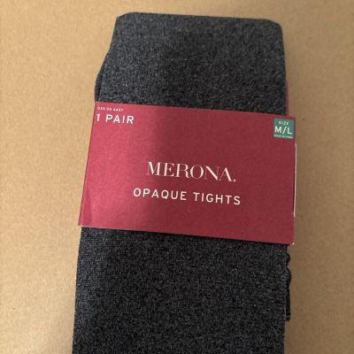 Merona® Opaque Tights, Heather Grey 318437 M/L