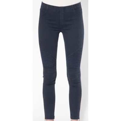 BEULAH STYLE Moto Jeggings Midnight Blue size Small