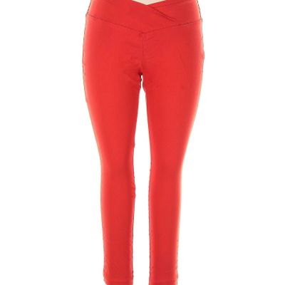 Dots Women Red Leggings 16