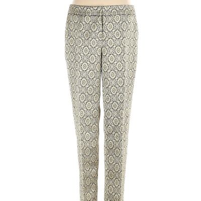 Talbots Women Ivory Leggings 0 Petites