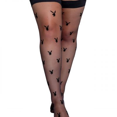 Roma Confidential Playboy Bunny Noir Stockings Queen Plus Size