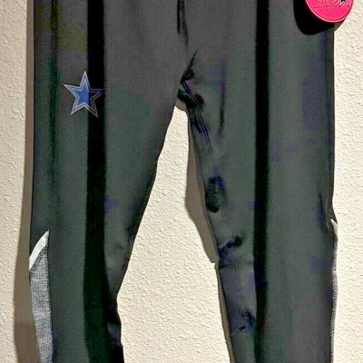 Dallas Cowboys Women Black Leggings / Her Style/ Mesh Inserts/ NWT/ Reg $40