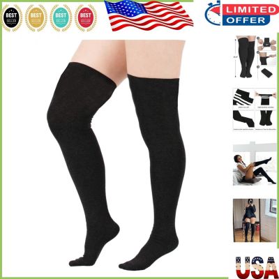 Comfortable Thigh High Stockings - Plus Size Over Knee Socks for Every Occasion