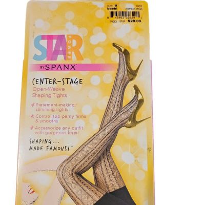 Spanx NiB Starpower Black Tights Size B