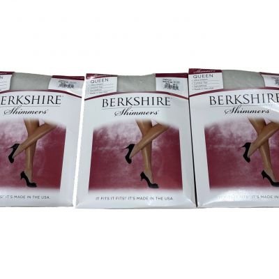 Berkshire Shimmer Ultra Shimmers Leggings Pack Of 3 Size 3x/4x