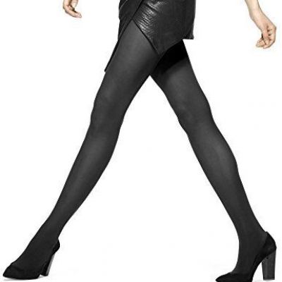 Women's Opaque Control Top Tight 1 Black