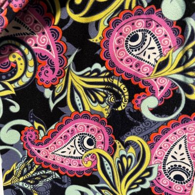 Lularoe Leggings Size TC Bright Pastel Paisley