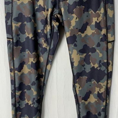 Unbranded XL 0r Size 18 Woman’s Women Leggings Camo Print Pull On Stretch