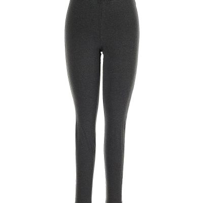 Hue Women Gray Leggings M