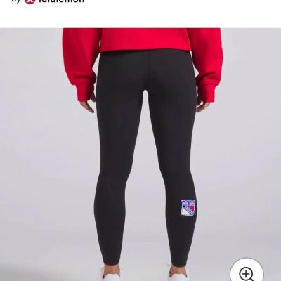 lululemon x nhl New York Rangers leggings size 2 NWT