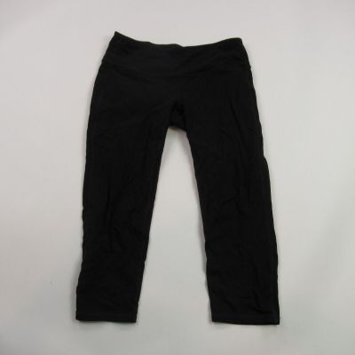 Athleta Leggings Womens Medium Workout Gym Stretch Lightweight Black Casual