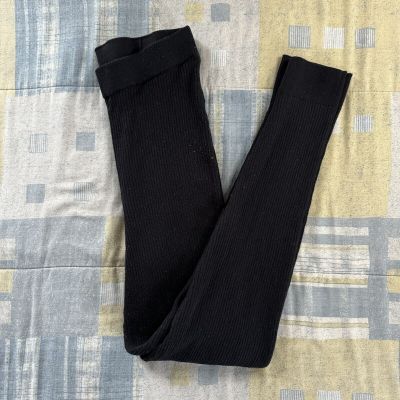 J.CREW Black Strechable Women's Leggings Medium Style# BG097