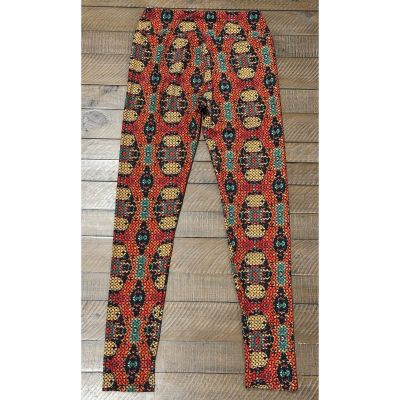 LuLaRoe Leggings Nesting Russian Doll Abstract Digital - OS1