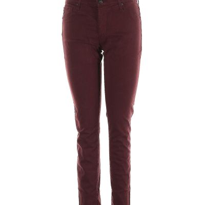 Adriano Goldschmied Women Red Jeggings 28W