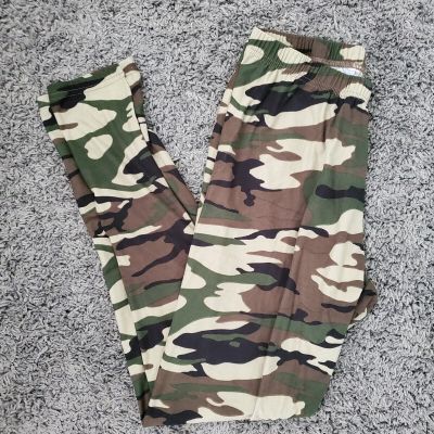 Outland Camo Comfort Stretch Outdoor Plus Size Womans Leggings XL