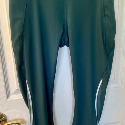 Member's Mark Work It Out Legging Yoga Jogger Pants Astro Teal Women's Sz L NWOT