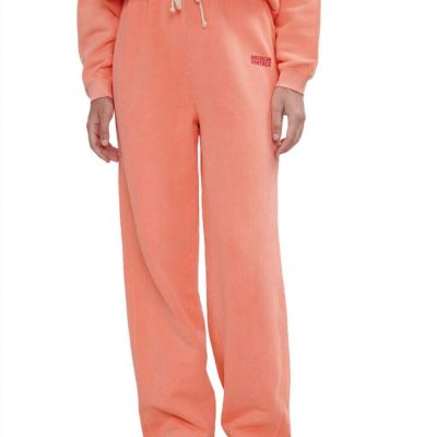 American Vintage izubird pants in FLUORESCENT ORANGE