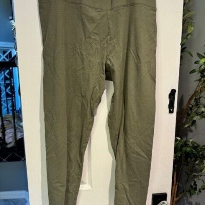 Aerie Plus Size Cill. Play Move. Olive Leggings Size XXL