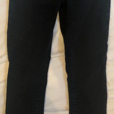 Ladies NO BOUNDARIES BLACK DENIM LEGGINGS Size 3