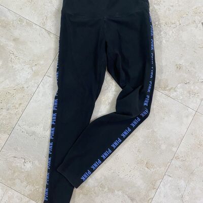 Pink Victoria’s Secrets Leggings Size M Blk/ Blue