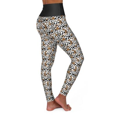 High Waisted Yoga Leggings – NeatBids Custom Design 31