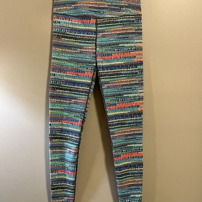 Victoria Secret Sport multicolored bright patterned leggings Size M