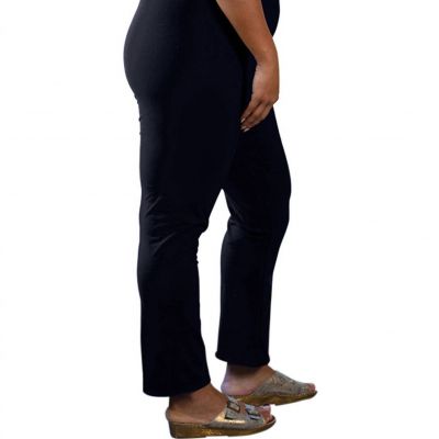 On The Plus Side plus size relaxed leggings in Black - size 1X (18W-20W)