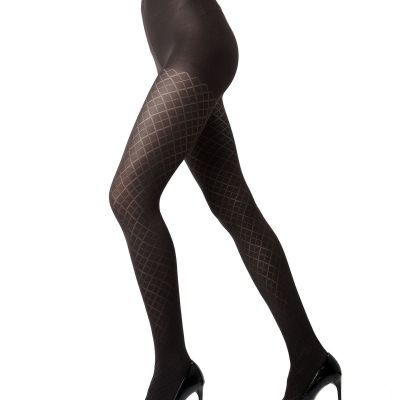 Diamond Argyle Control Top Tights