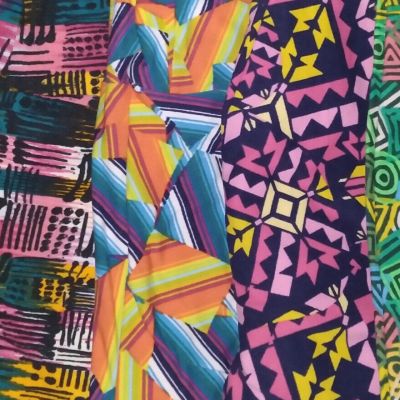 5 pairs of NEW LuLaRoe Leggings Size TC ( 12-18 ) Cute Designs