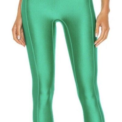 All Access Bandier Jewel Green Shine Women's Center Stage Legging S Small