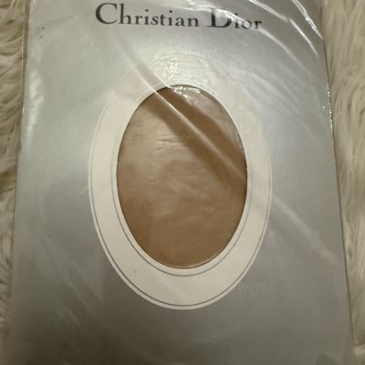 CHRISTIAN DIOR Diorissimo PANTYHOSE 3 FRENCH CHAMPAGNE Hosiery Ultrasheer Leg