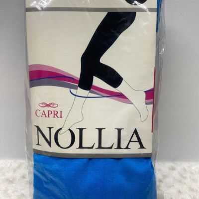 New Nollia Blue Capri leggings PLUS size L/XL POLYESTER SPANDEX C5