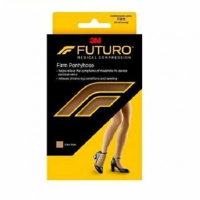 Futuro Restoring Pantyhose For Women Brief Cut Panty Nude Firm X-Large, 2 Pack