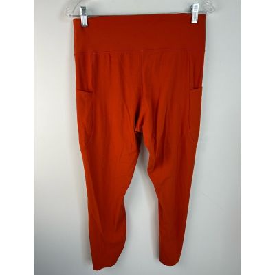 REI High Rise Rust Color Workout Leggings XL