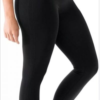 Belly Bandit Mother Tucker Size L Black Postpartum Compression Leggings