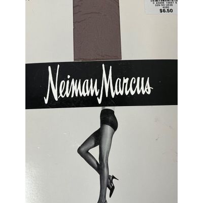 Neiman Marcus Silken Lycra Sheer Control Top Sandaltoe Pantyhose Vintage