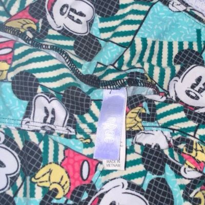 Disney LuLaRoe Leggings in Mickey Mouse Print, Size M: Fun & Comfortable Style