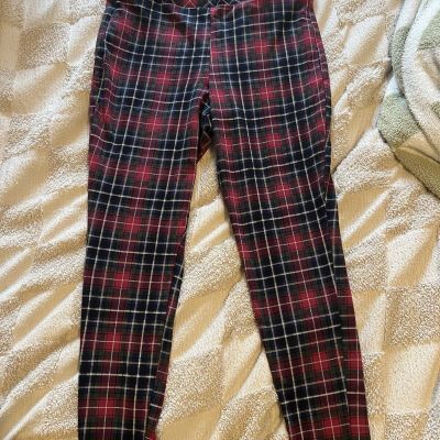 NWOT Torrid Women's Plaid Full Length Premium Legging Size 1 Comfort Waistband