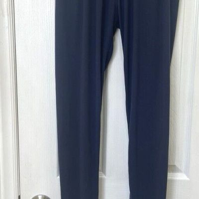 Simply Southern leggings plus size 1X-2X dark blue stretch soft thin worn once