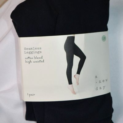 A New Day Seamless Leggings High Waisted Womens Size 1X - NEW