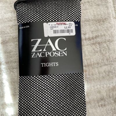 Zac Posen S/M Black Fishnet Stockings