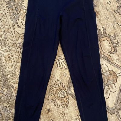 American Eagle Navy Blue The Everything Pocket Hi Rise Skinny Leggings Women's S