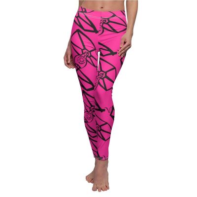 TIE Fighter [1] Women's Bright Pink Casual Leggings Full Print