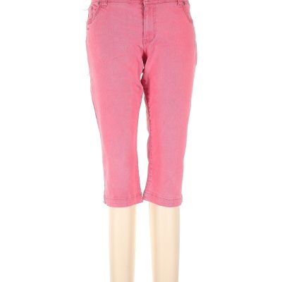 SONOMA life + style Women Pink Jeggings 12 Petites