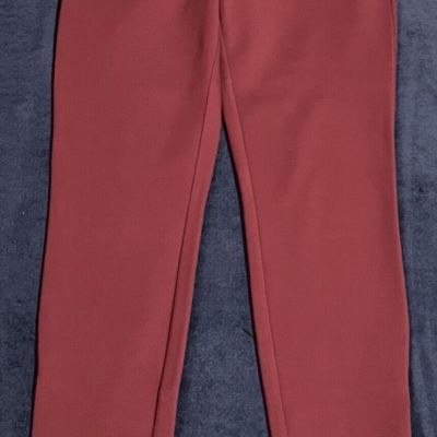 Talbots Soho Leggings Red & Black Women’s Size 6 NWT 99$